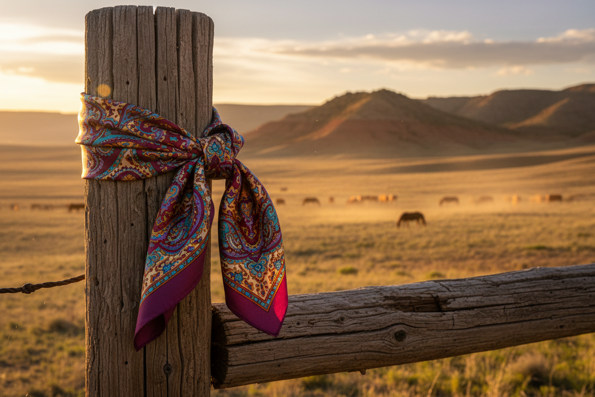 Silk Blend Wild Rags