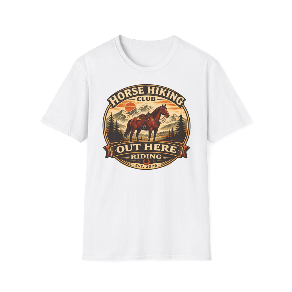 Horse hiking club. Out here riding T-Shirt
