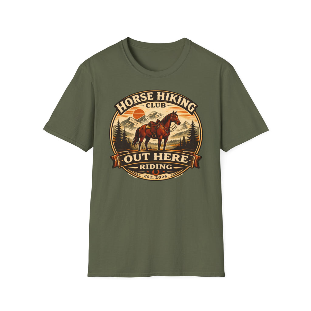 Horse hiking club. Out here riding T-Shirt