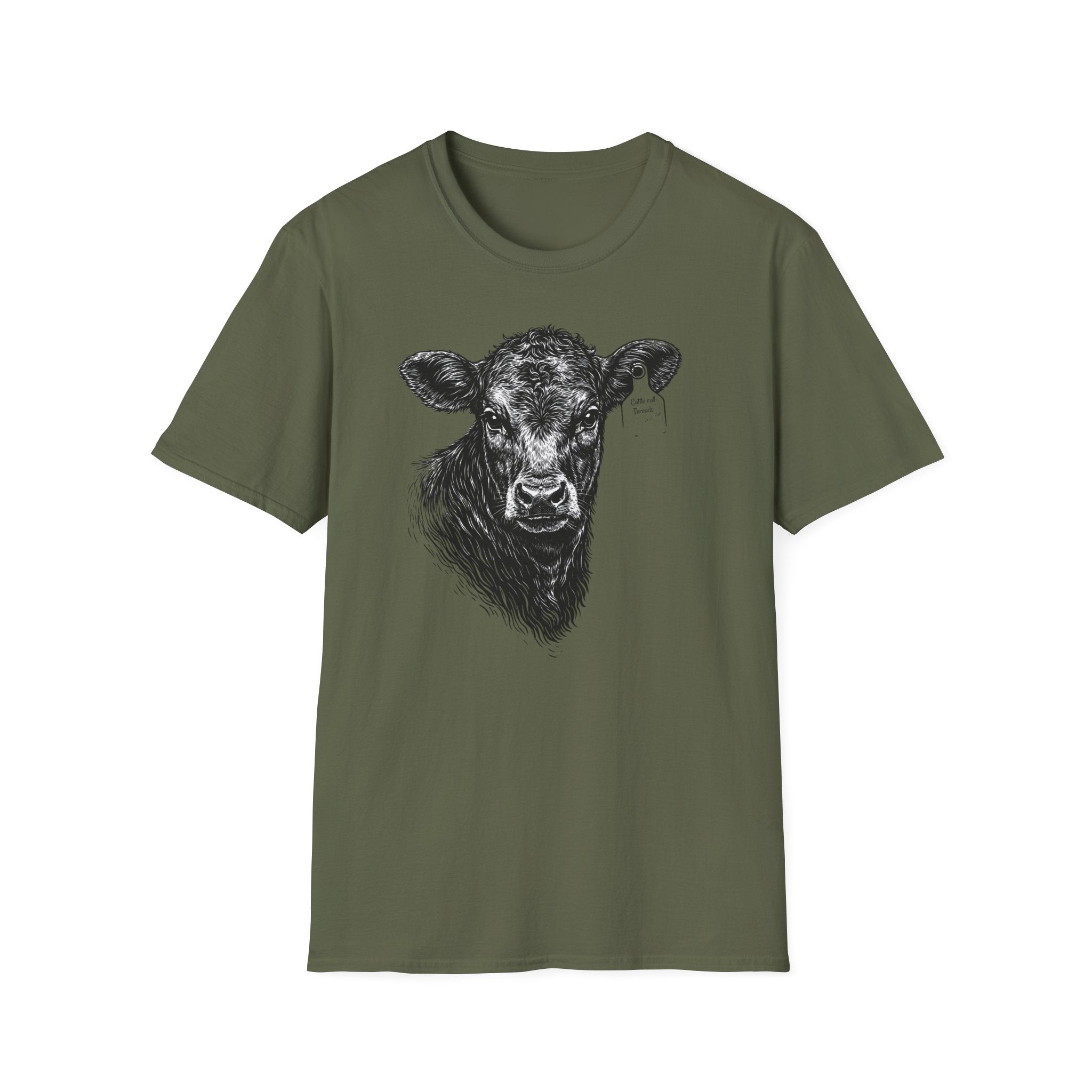 Cow Portrait T-Shirt