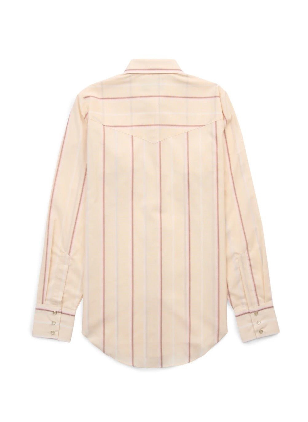 Buttermilk Stripe snap shirt