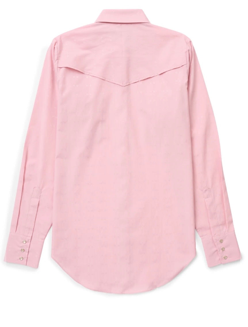 Women's Cowboygirl Blossom Pink Vented Granddaddy Snap Shirt