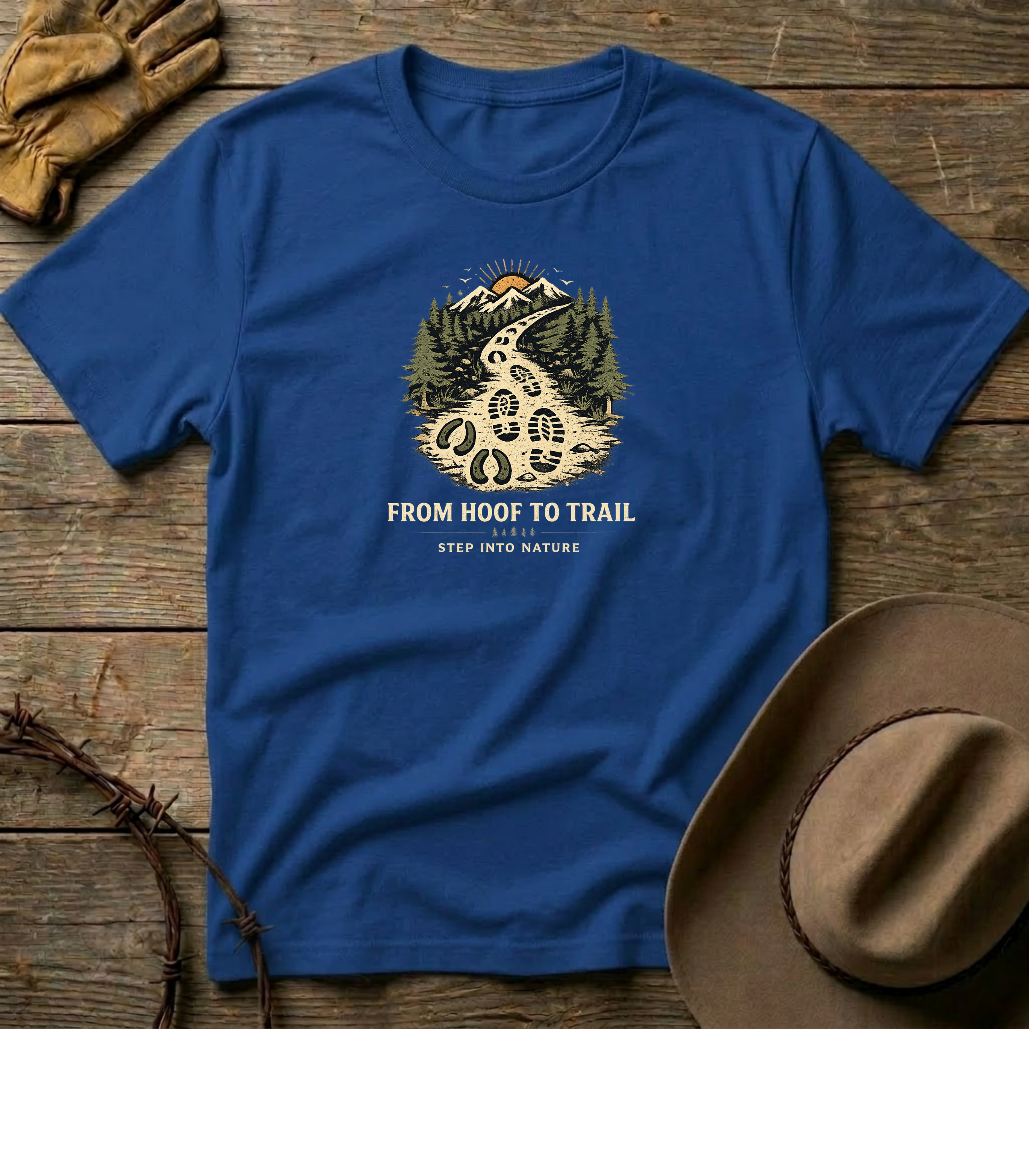 From hoof to Trail T-Shirt