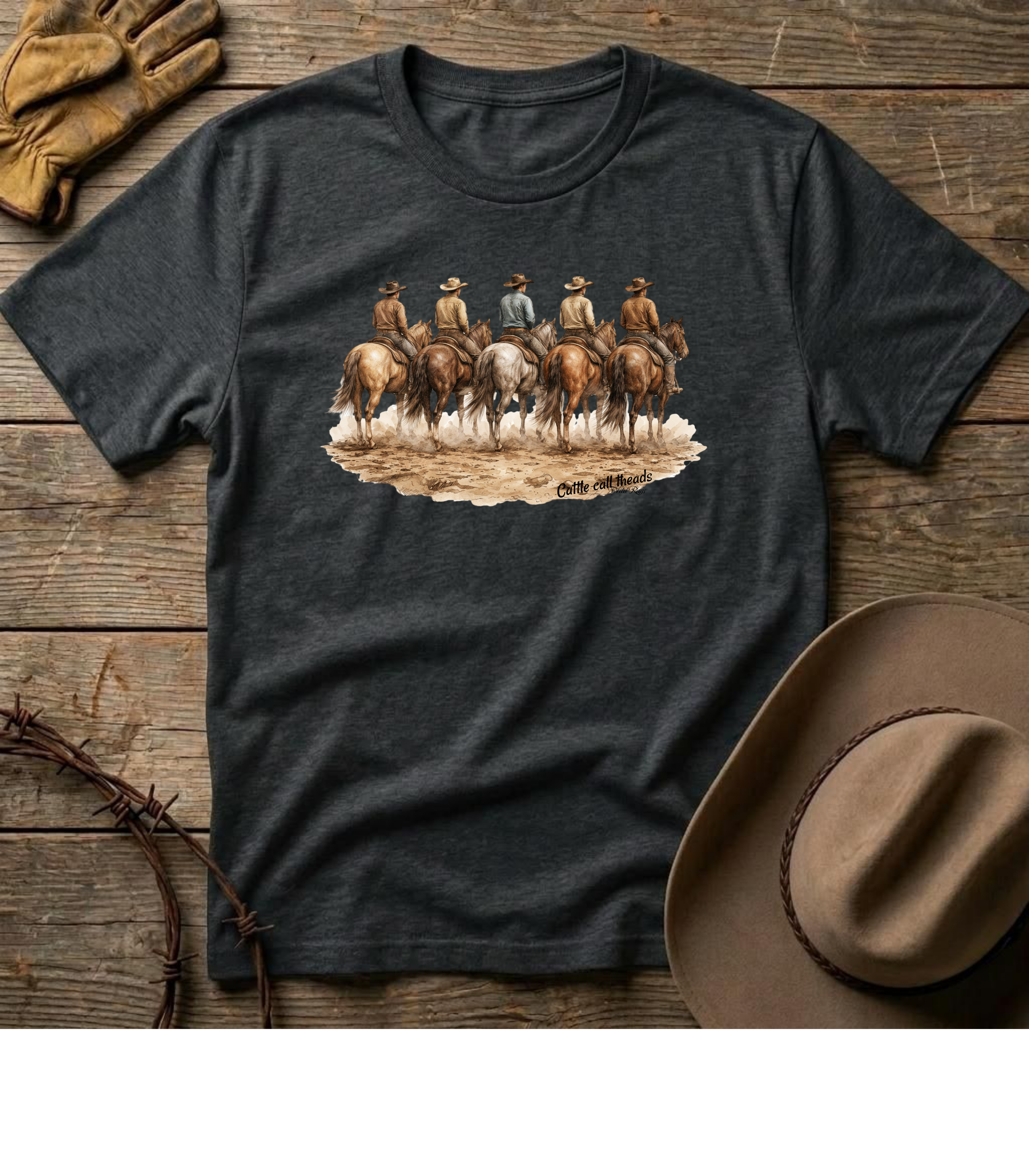 Cowboy line T-Shirt