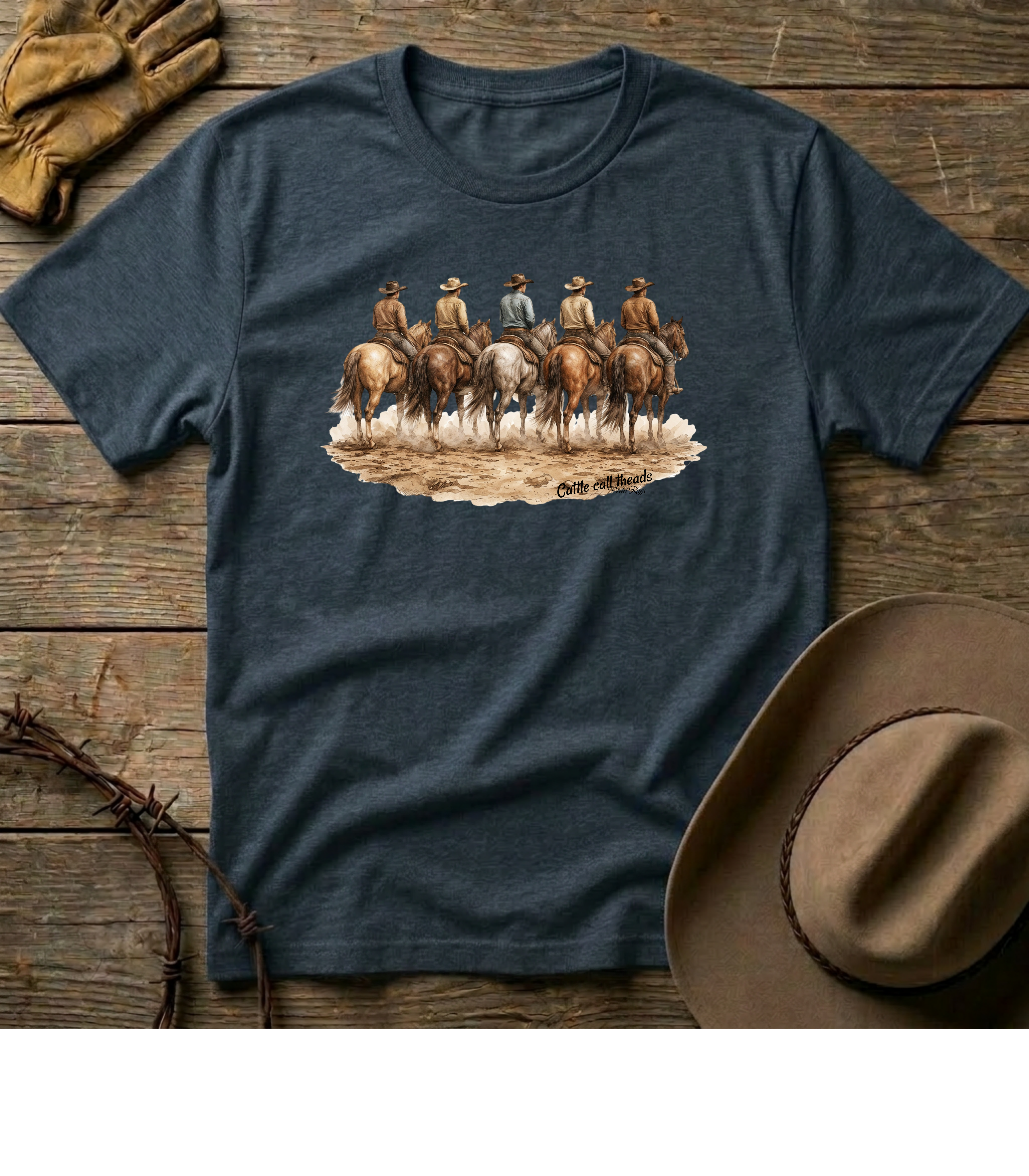 Cowboy line T-Shirt