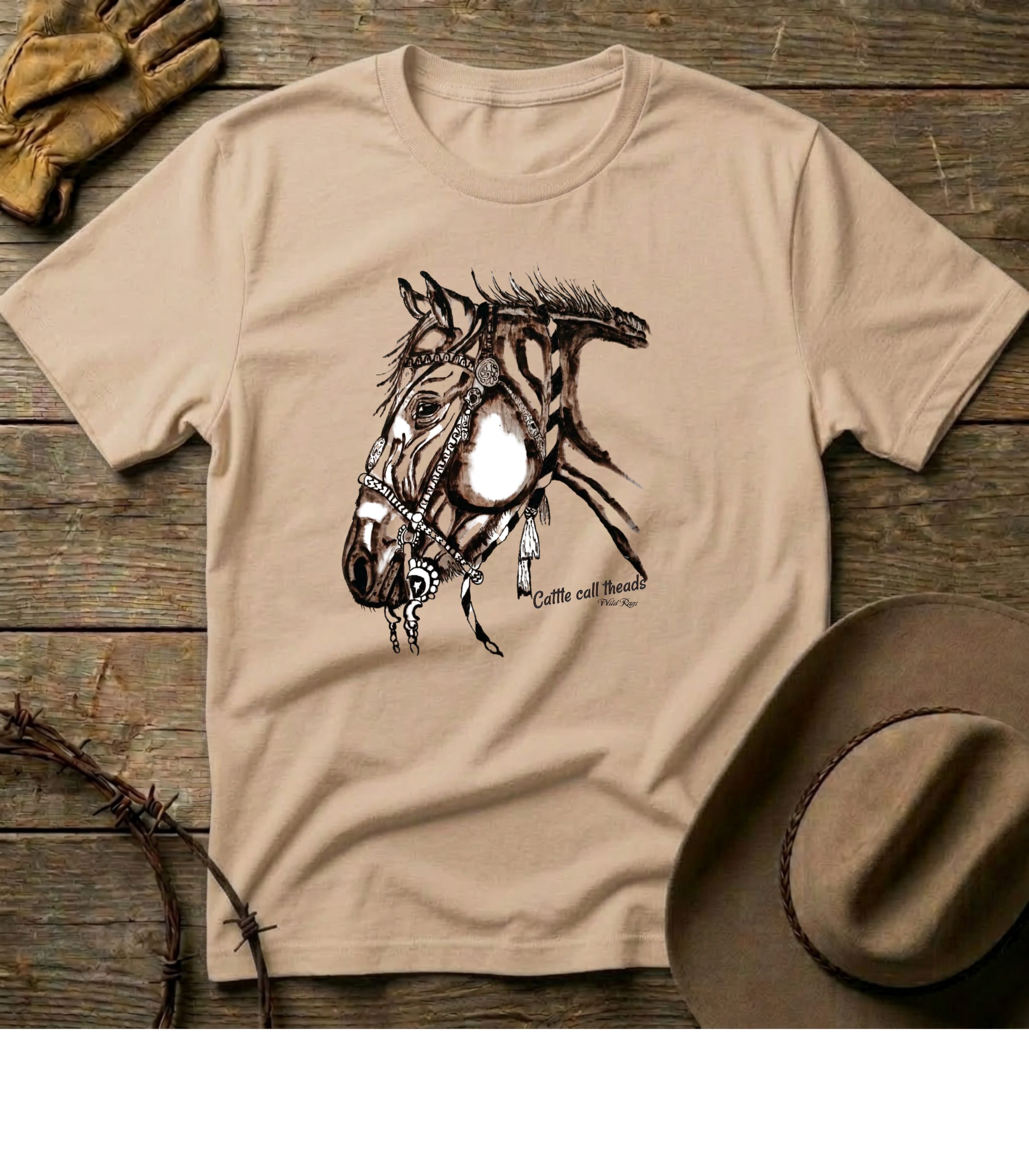 Bridled