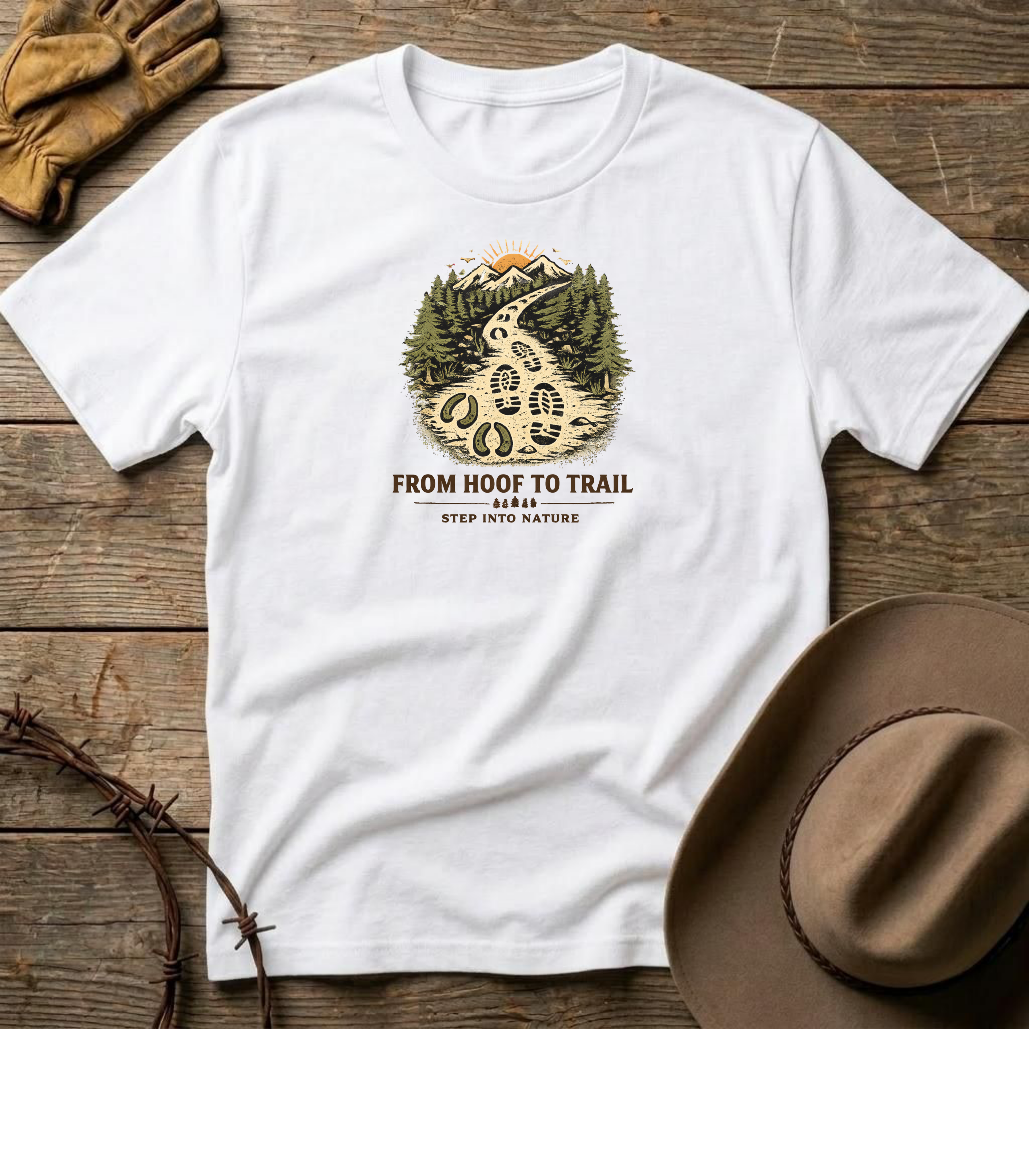 From hoof to Trail T-Shirt